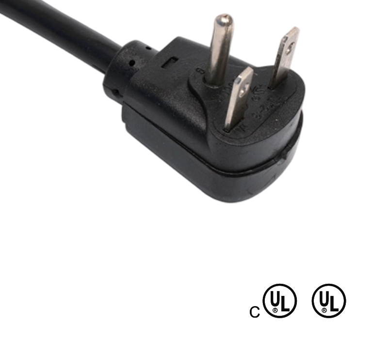 JT2-3 15A 125V amerikai standard könyök három tűs csatlakozó