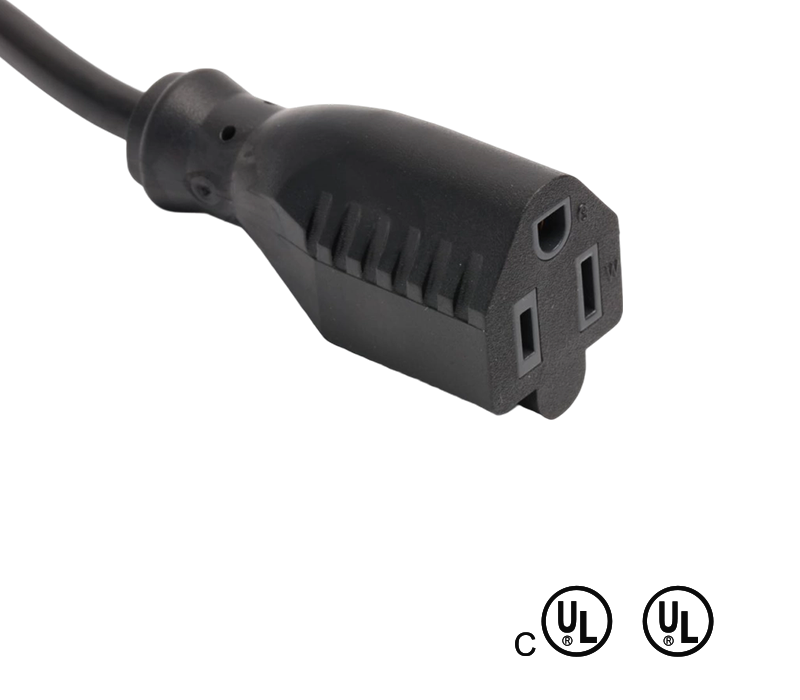 JT-3Z 10A 125V amerikai háromtűs női aljzat